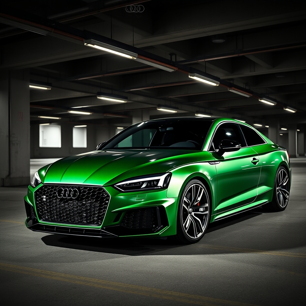 Audi RS5 — Gloss Metallic Green