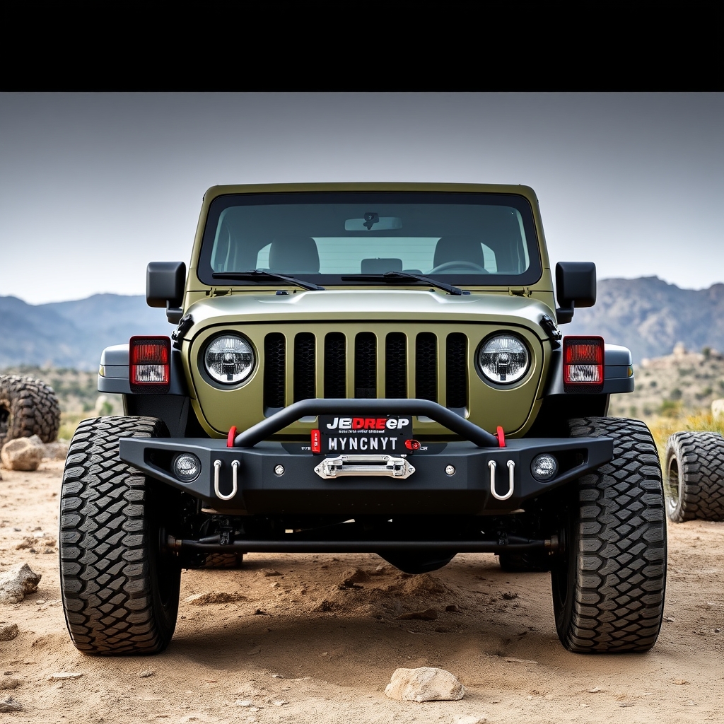 Jeep Wrangler — Matte OD Green